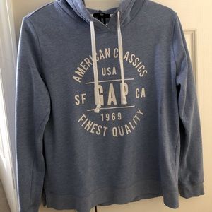 Blue GAP Hoodie Long Sleeve